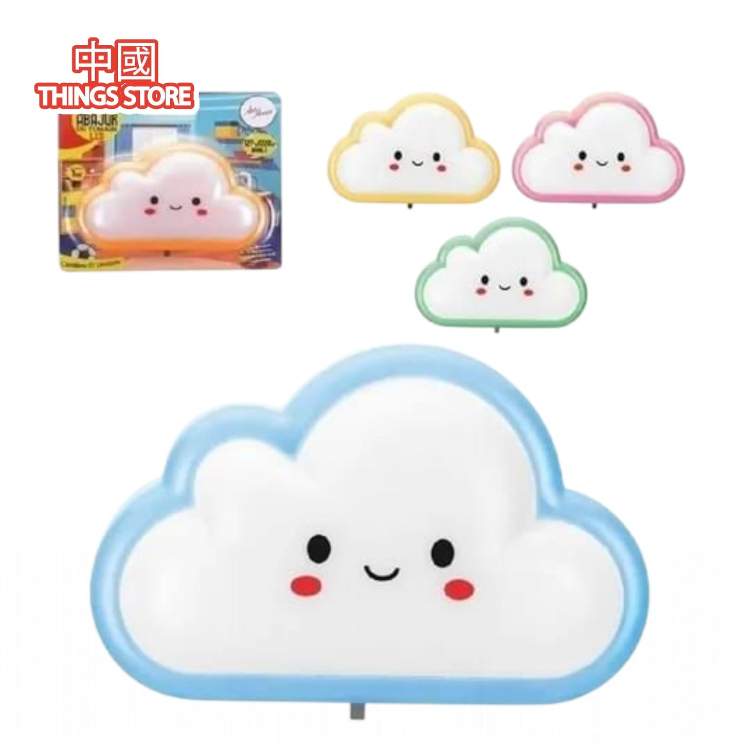 LAMPARA DE NOCHE CON FORMA DE NUBE