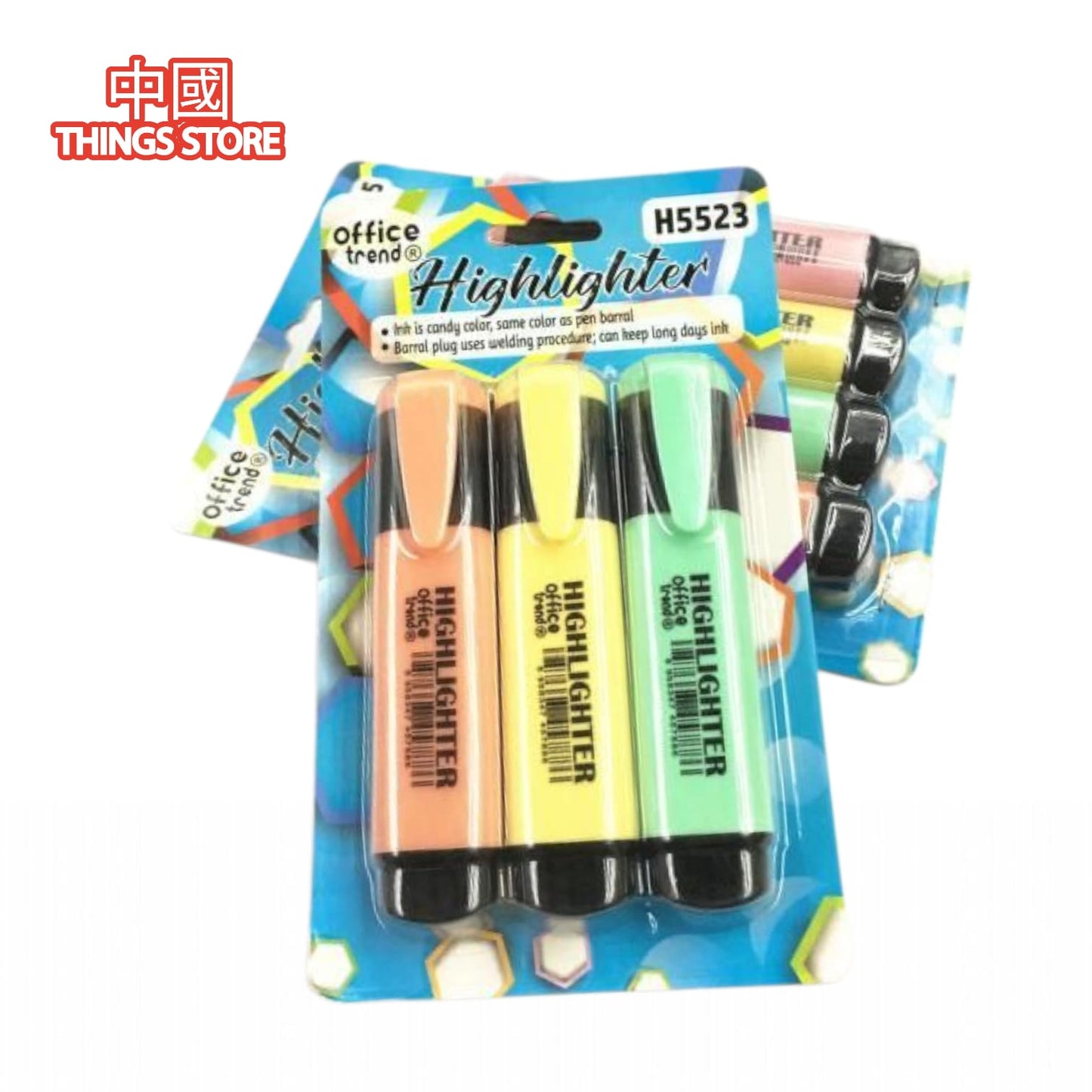 Paquete de marca textos de 3 pz