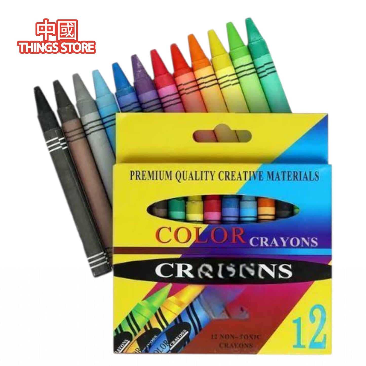 Paquete de 12 crayolas