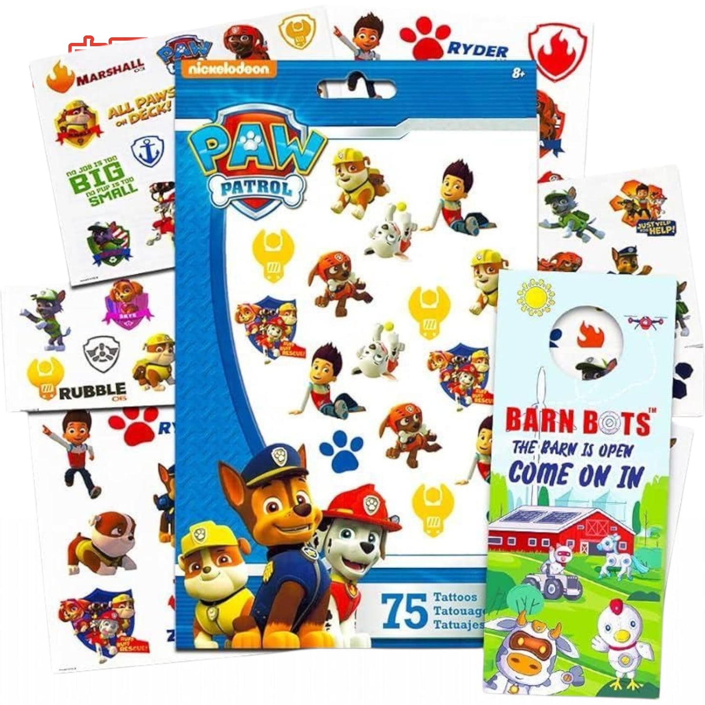 Block de stiker de personajes