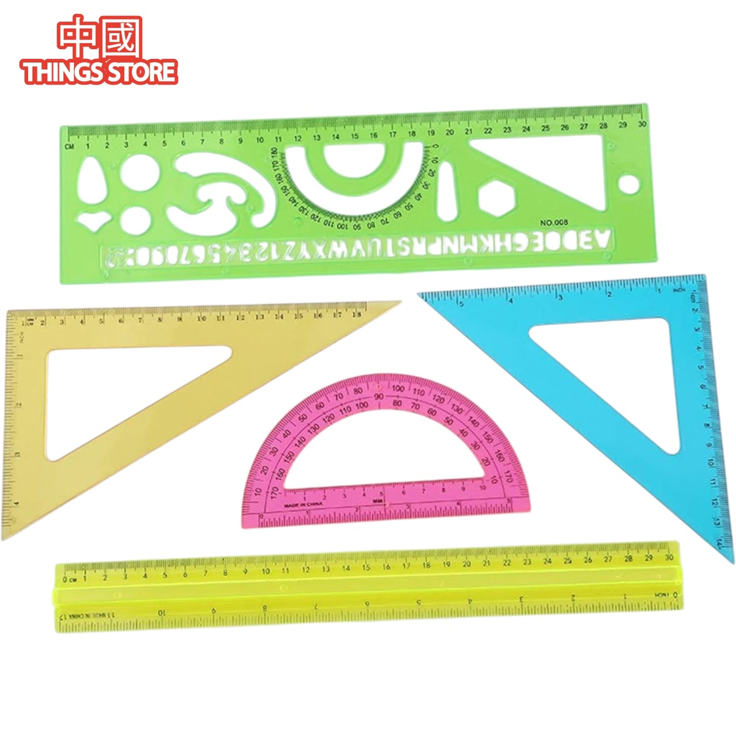 SET ESCOLAR DE 7 PIEZAS
