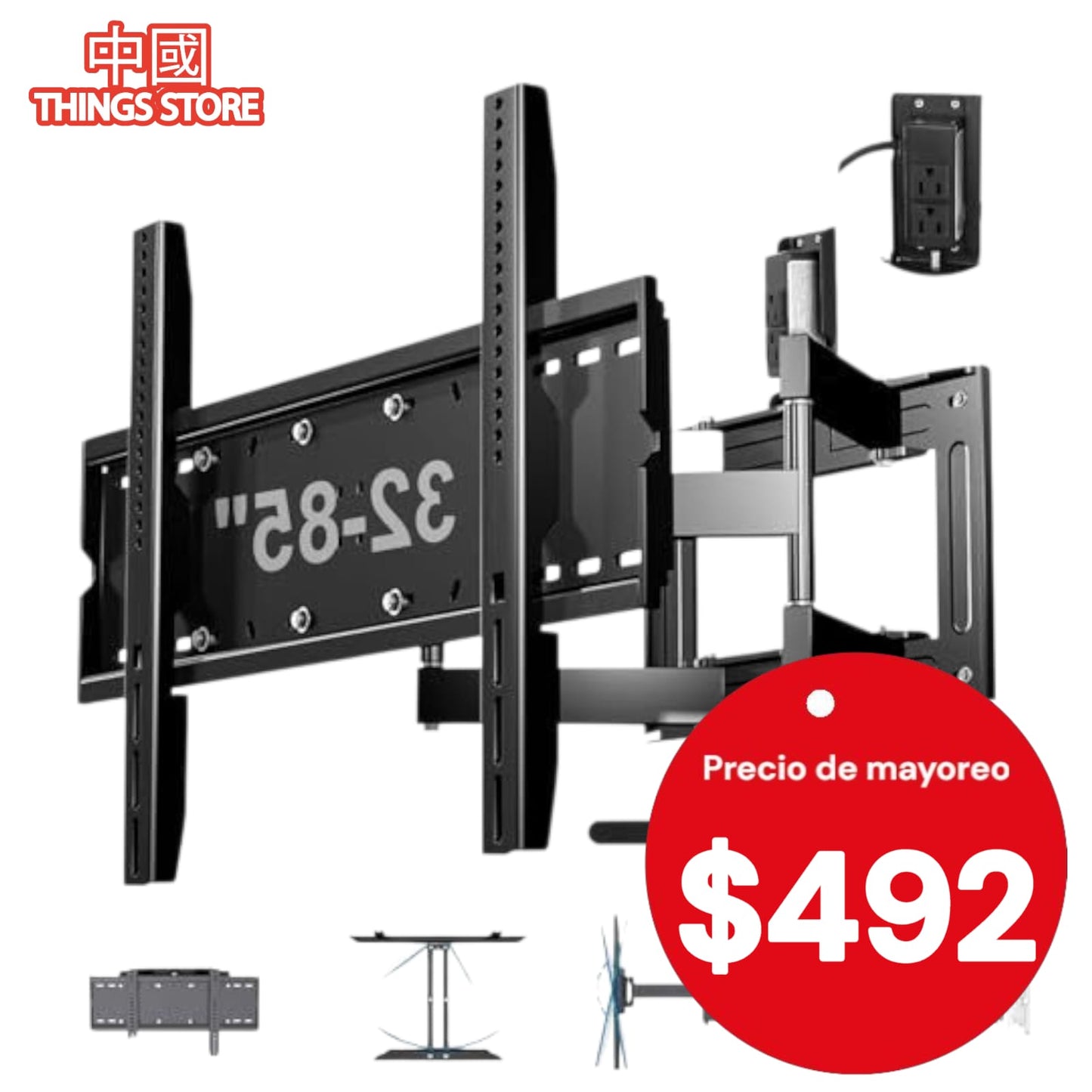 Base para tv de 32" a 85"