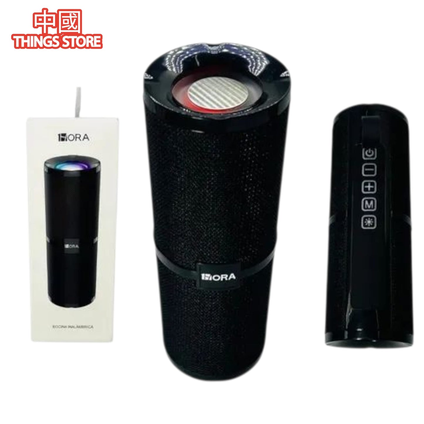 Bocina en forma de cilindro grande