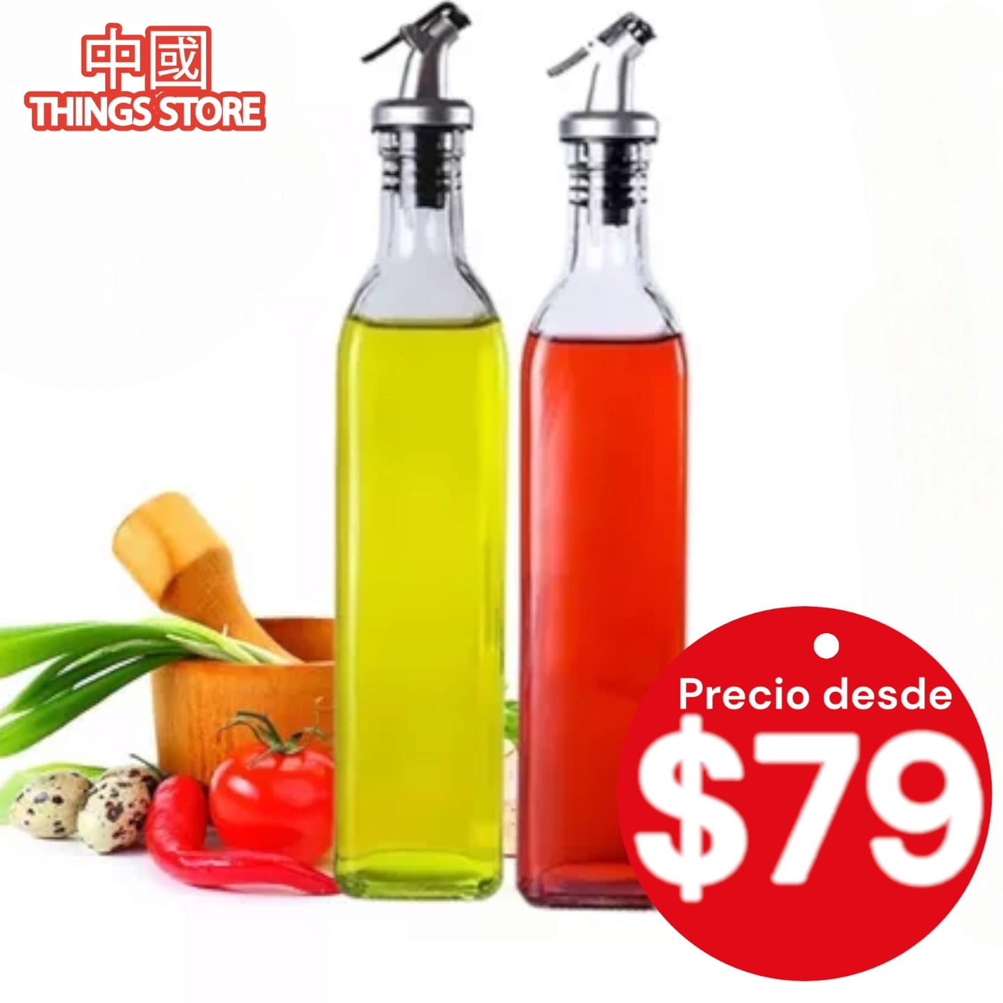 Dúo de aceitera