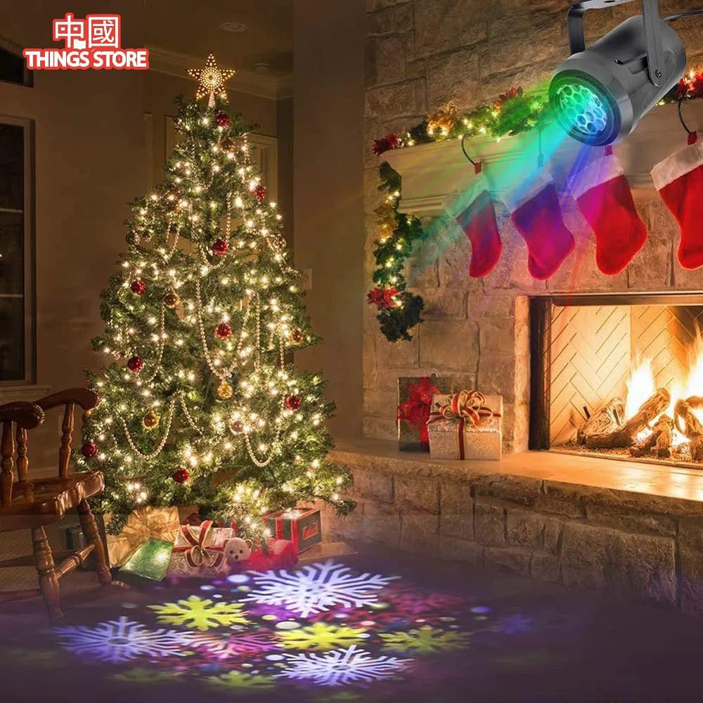 Proyector navideño led