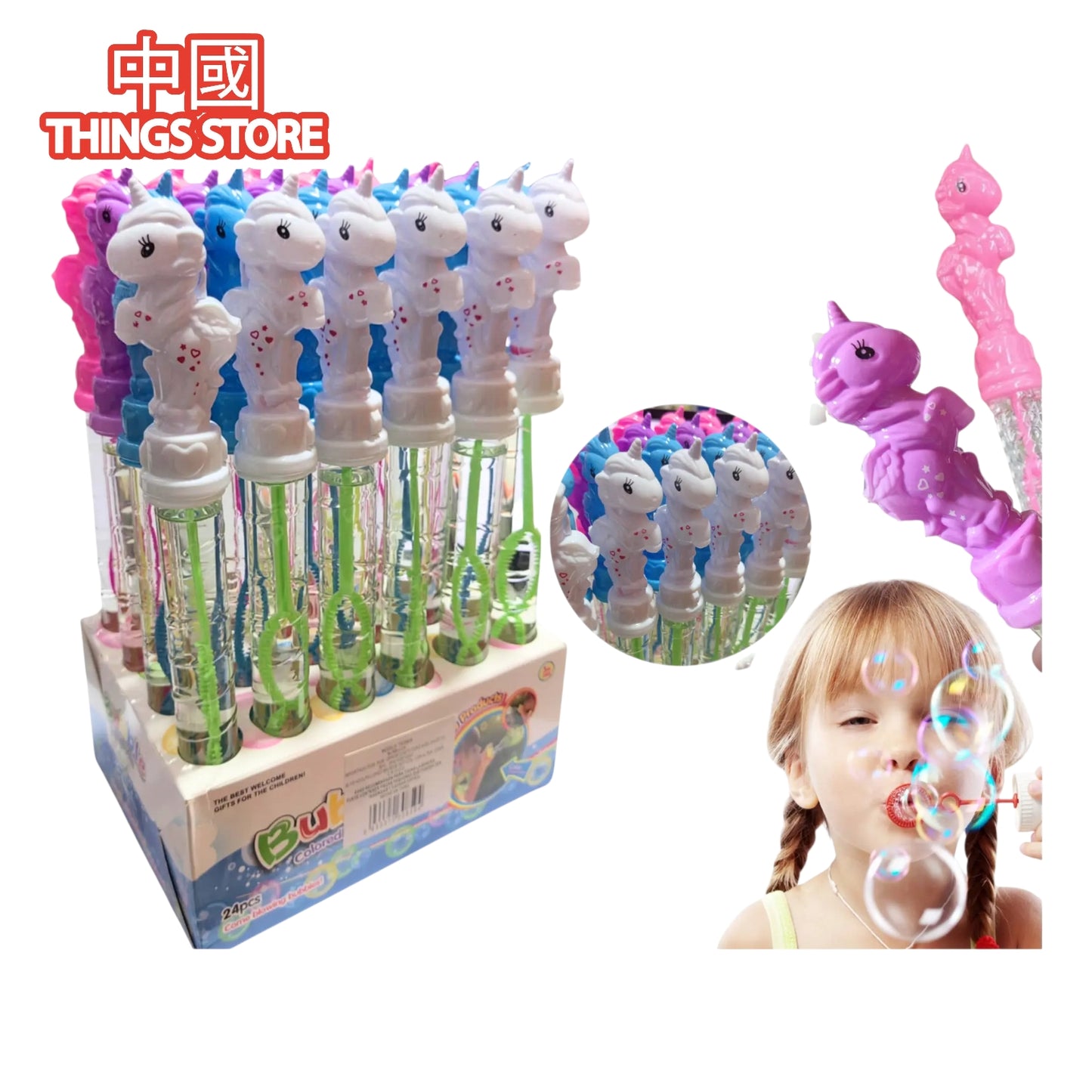 Burbujas de unicornios