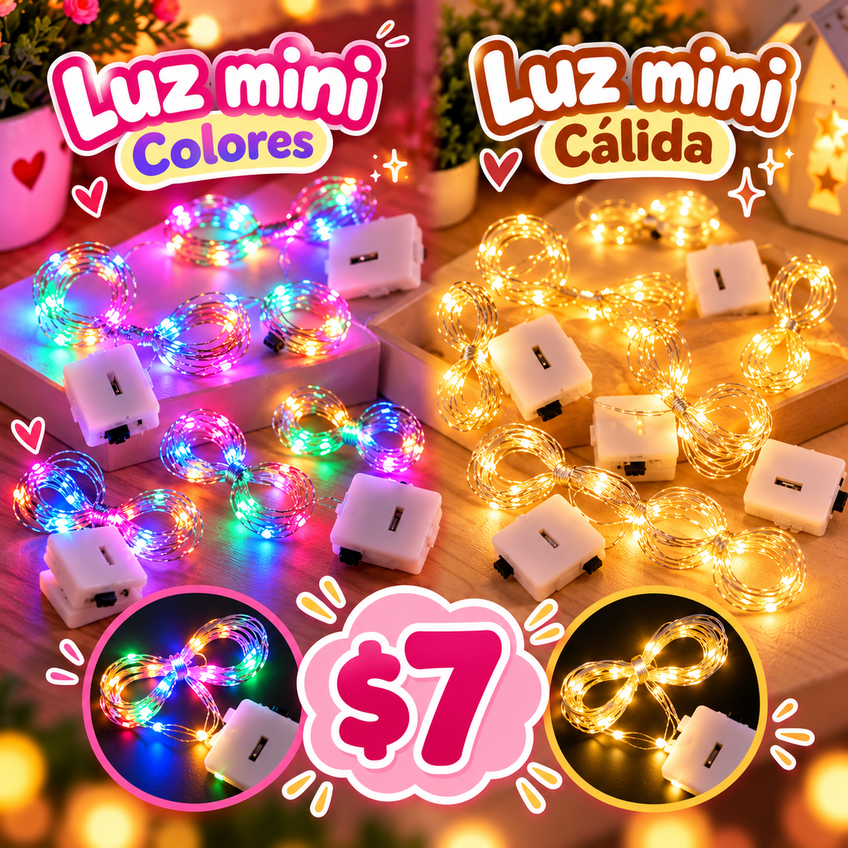 Luz led mini 💡