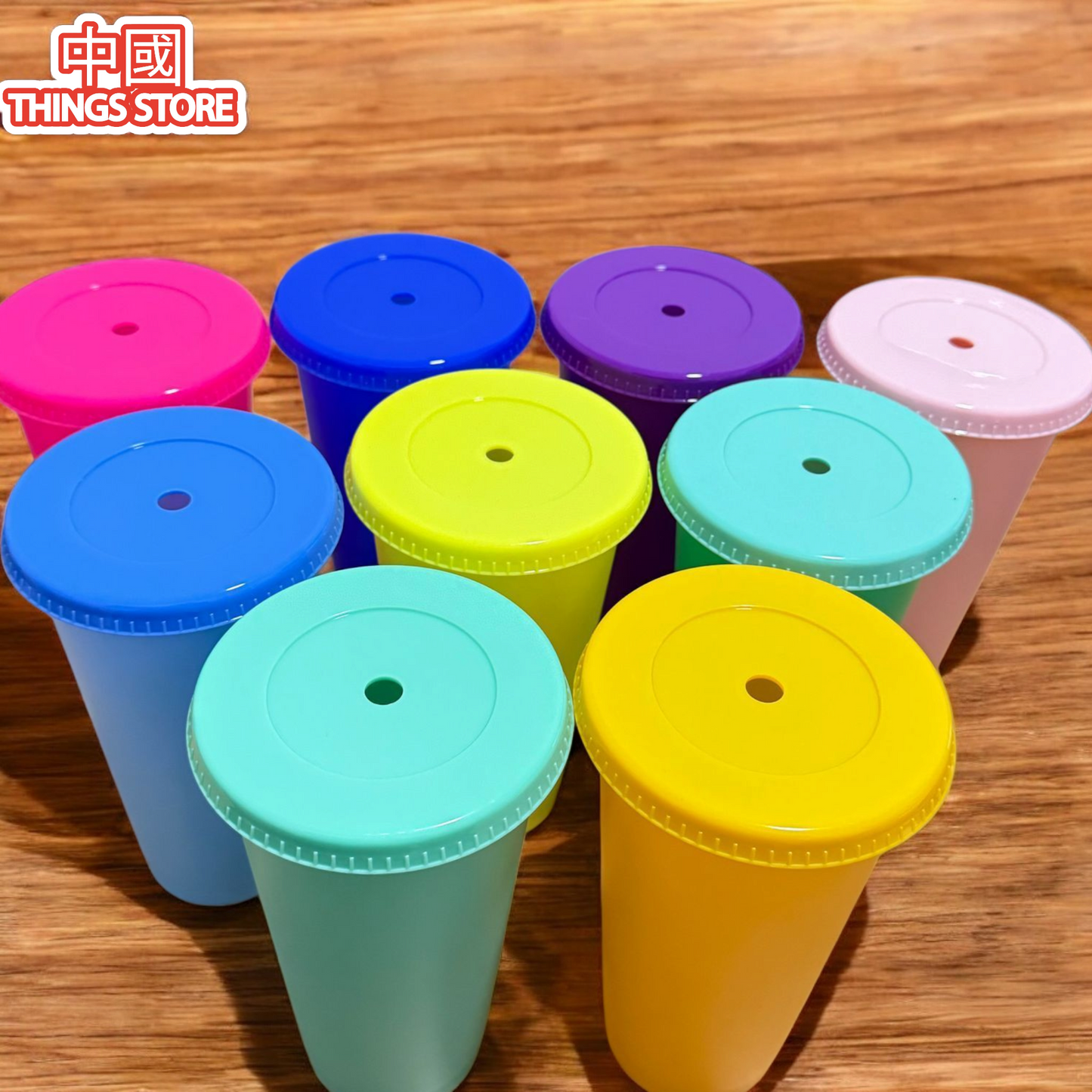 Vaso de colores mágico