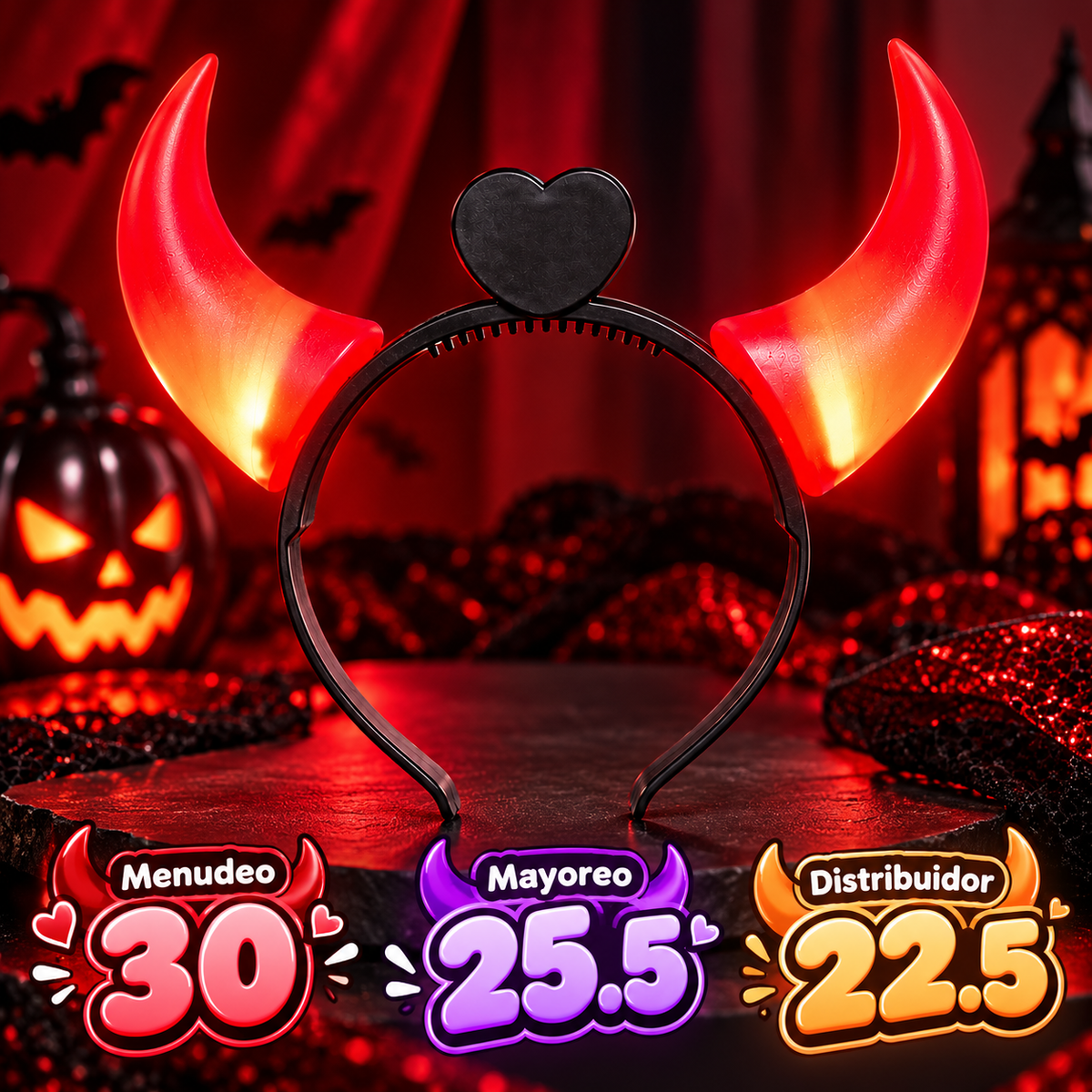 Diadema de diablo 👿