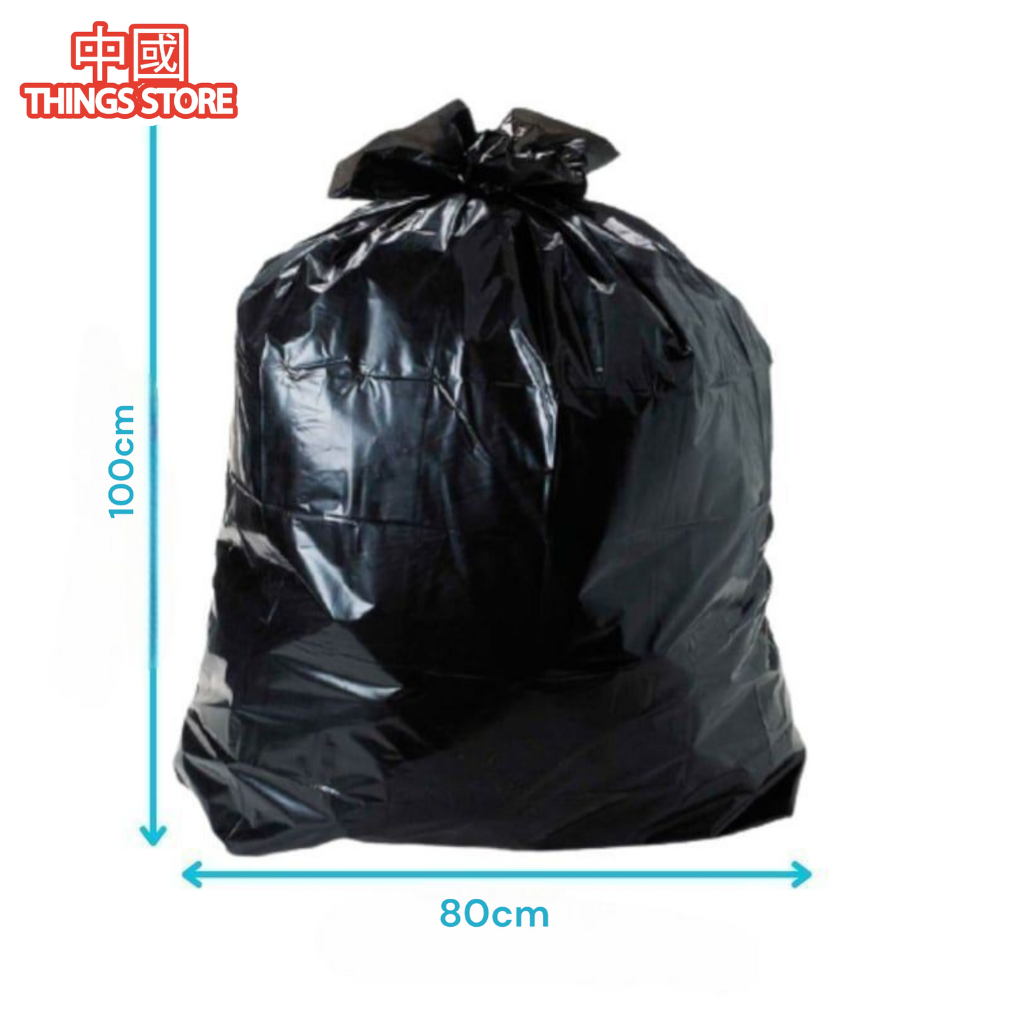 Rollo de bolsa de basura 80X100cm