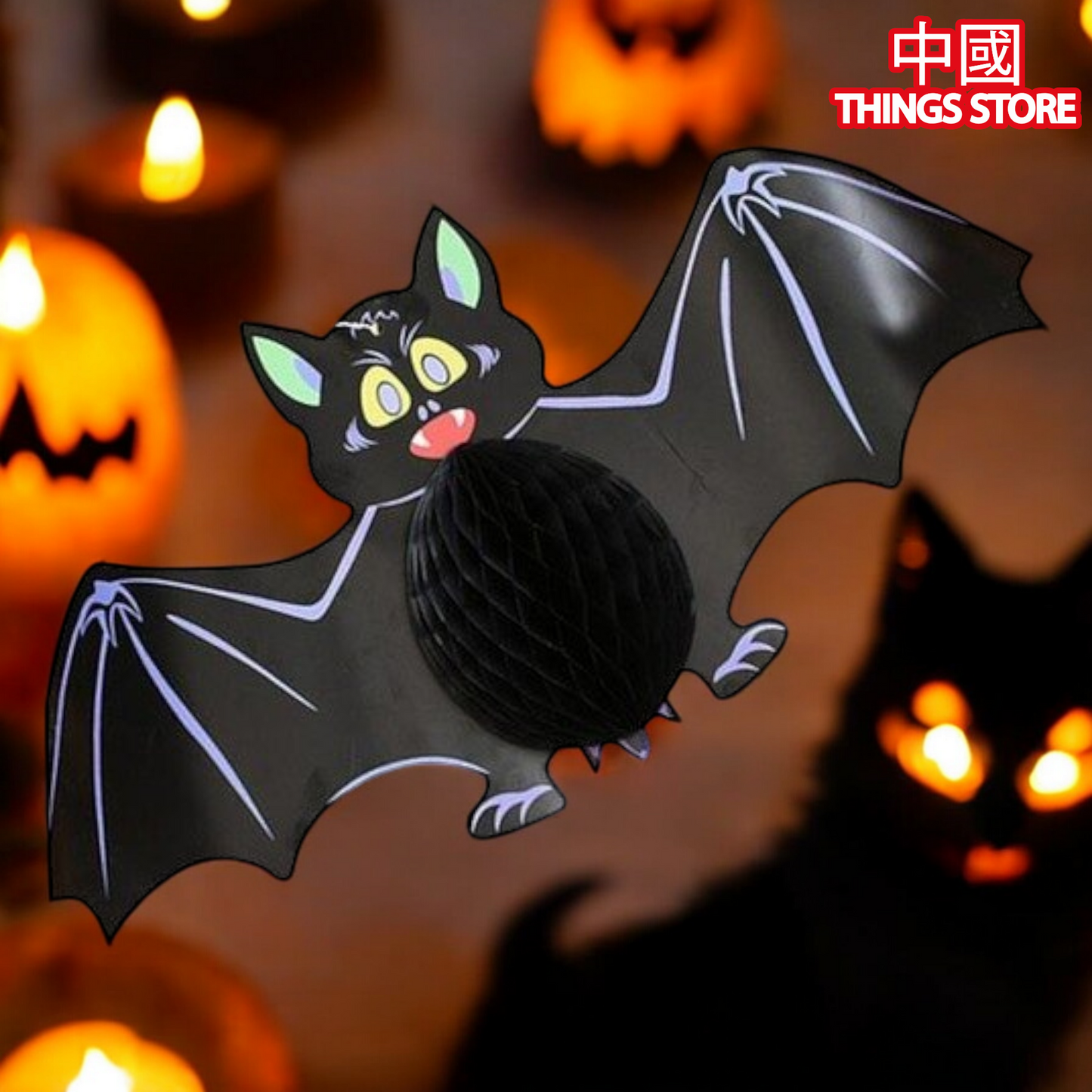Murcielago decorativo de Halloween