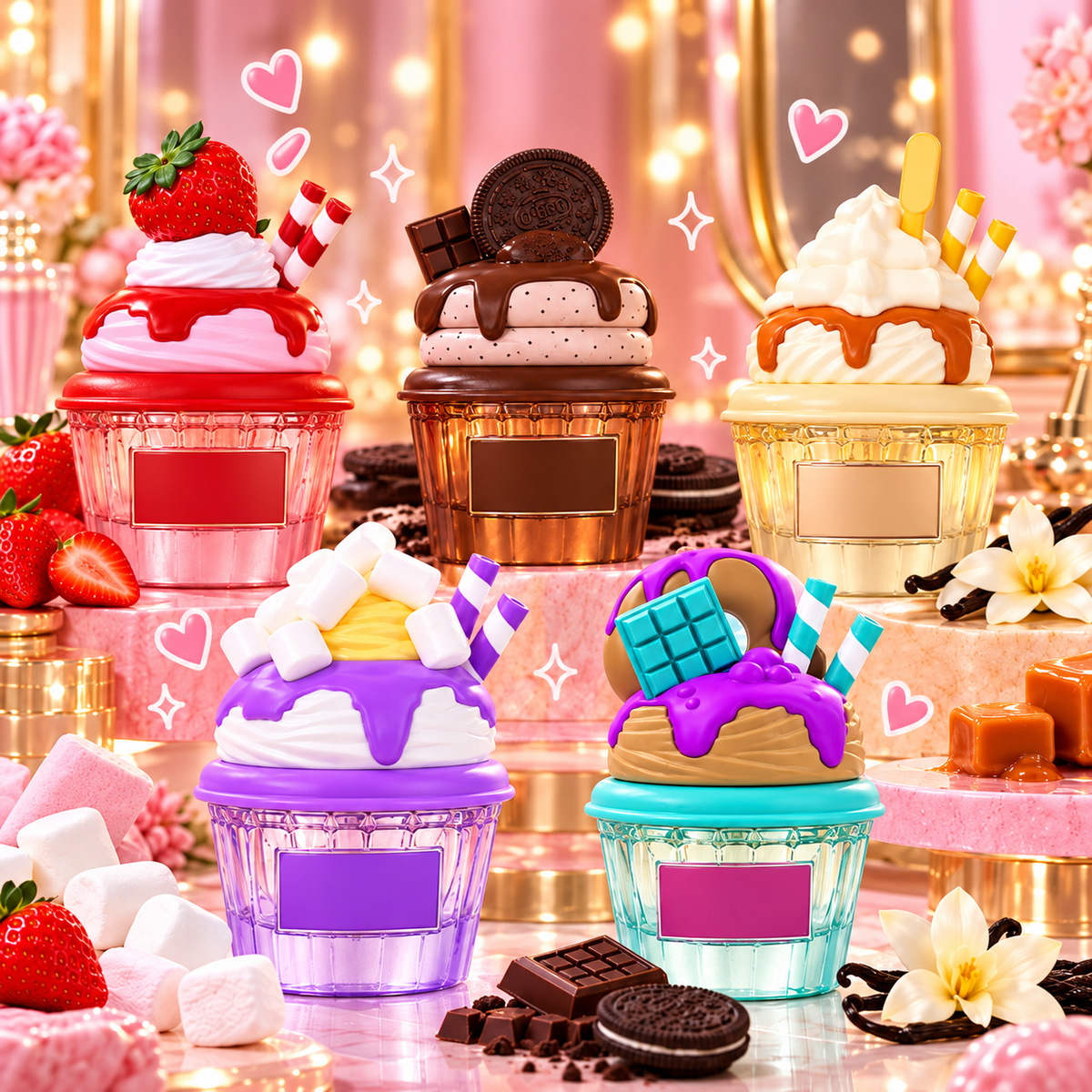 Perfumes con diseño 🍬