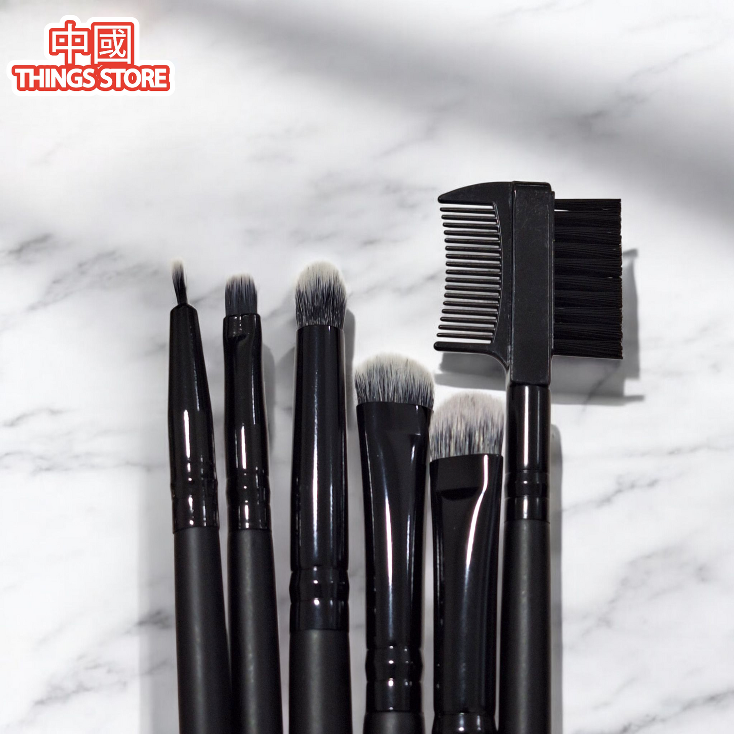 Kit 6 brochas para maquillaje