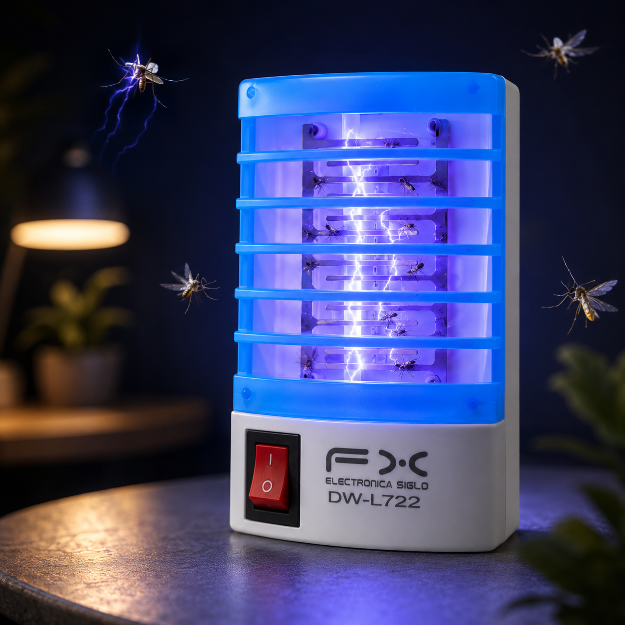 Lámpara mata mosquitos 🦟