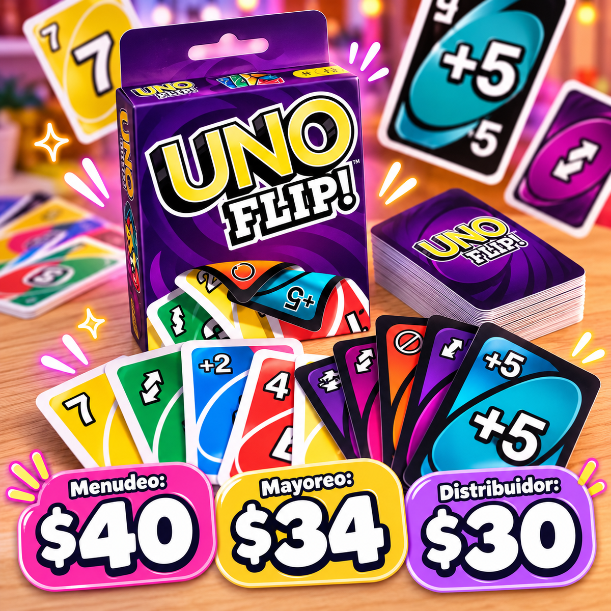 Uno Flip 🍇