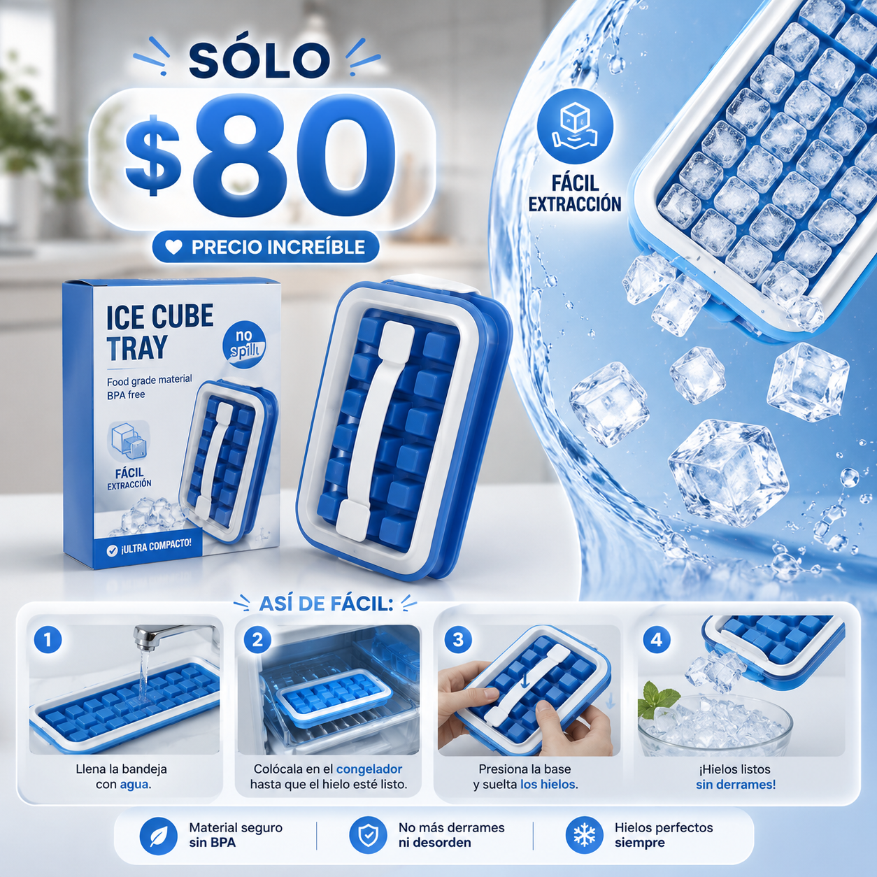 Molde para hielo