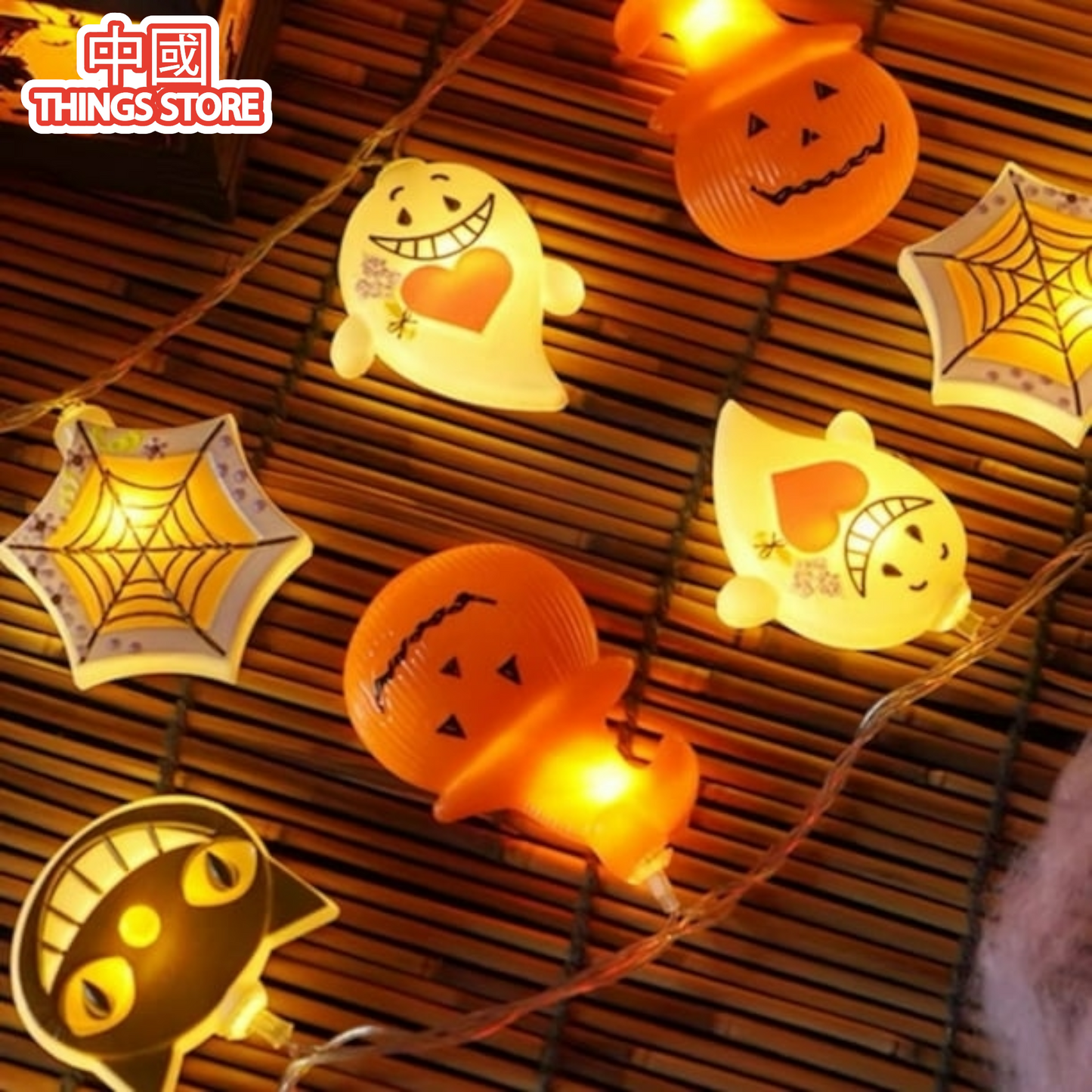 Serie de luces de Halloween
