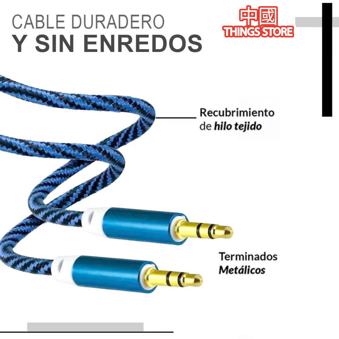 Cable auxiliar promoción 3X2