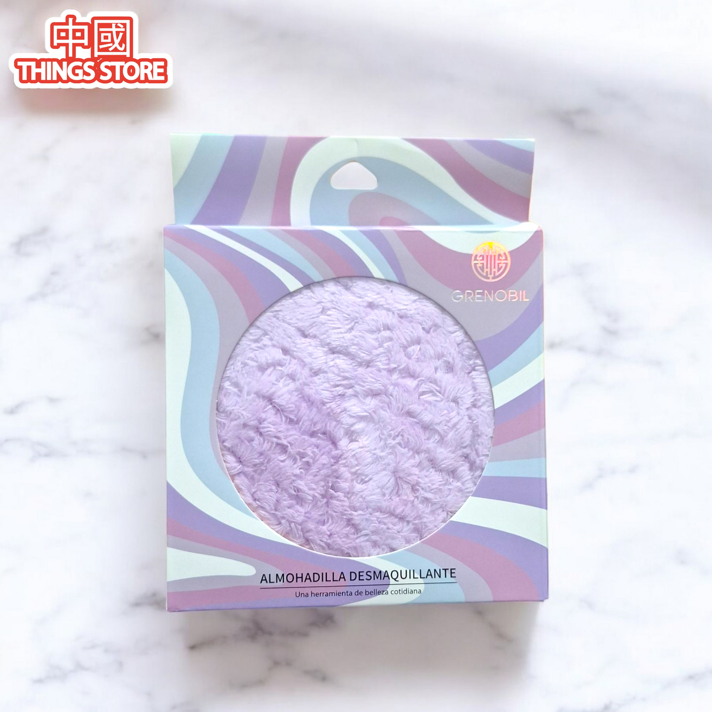 Almohadilla desmaquillante 2 piezas