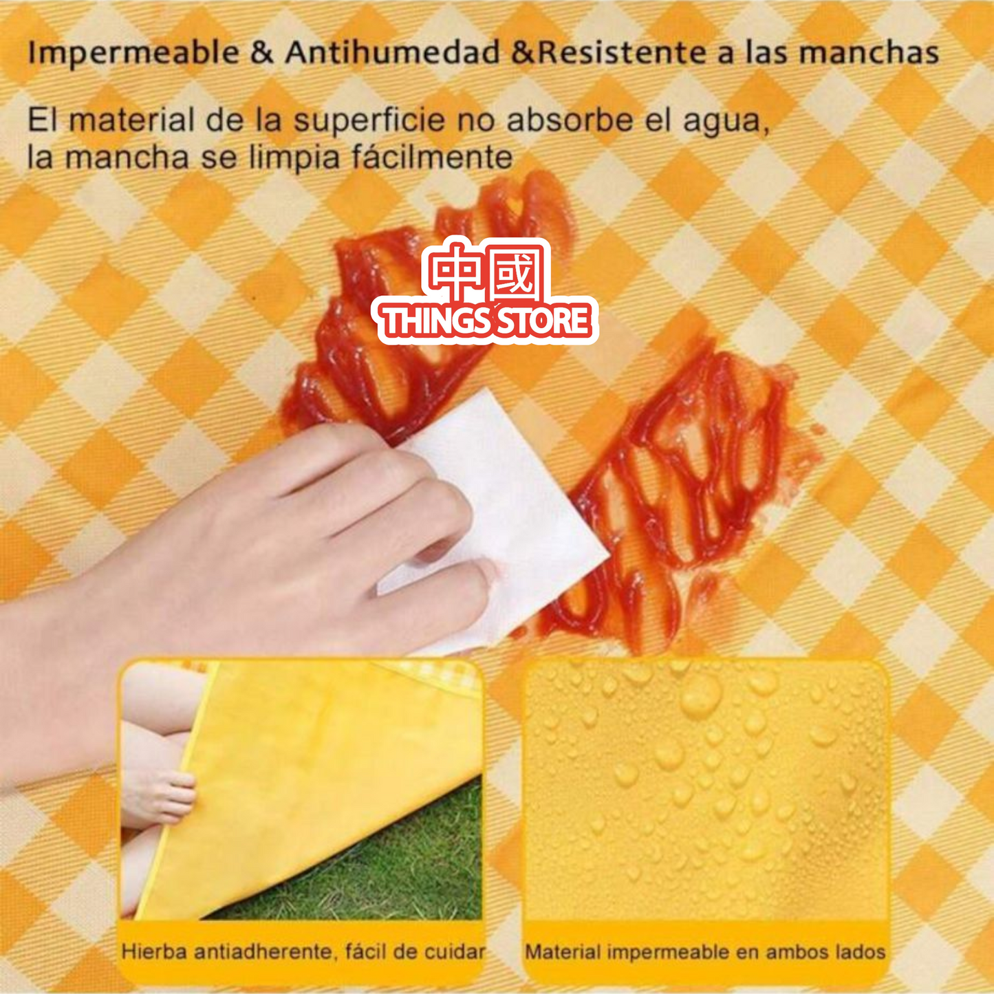 Mantel para picnic