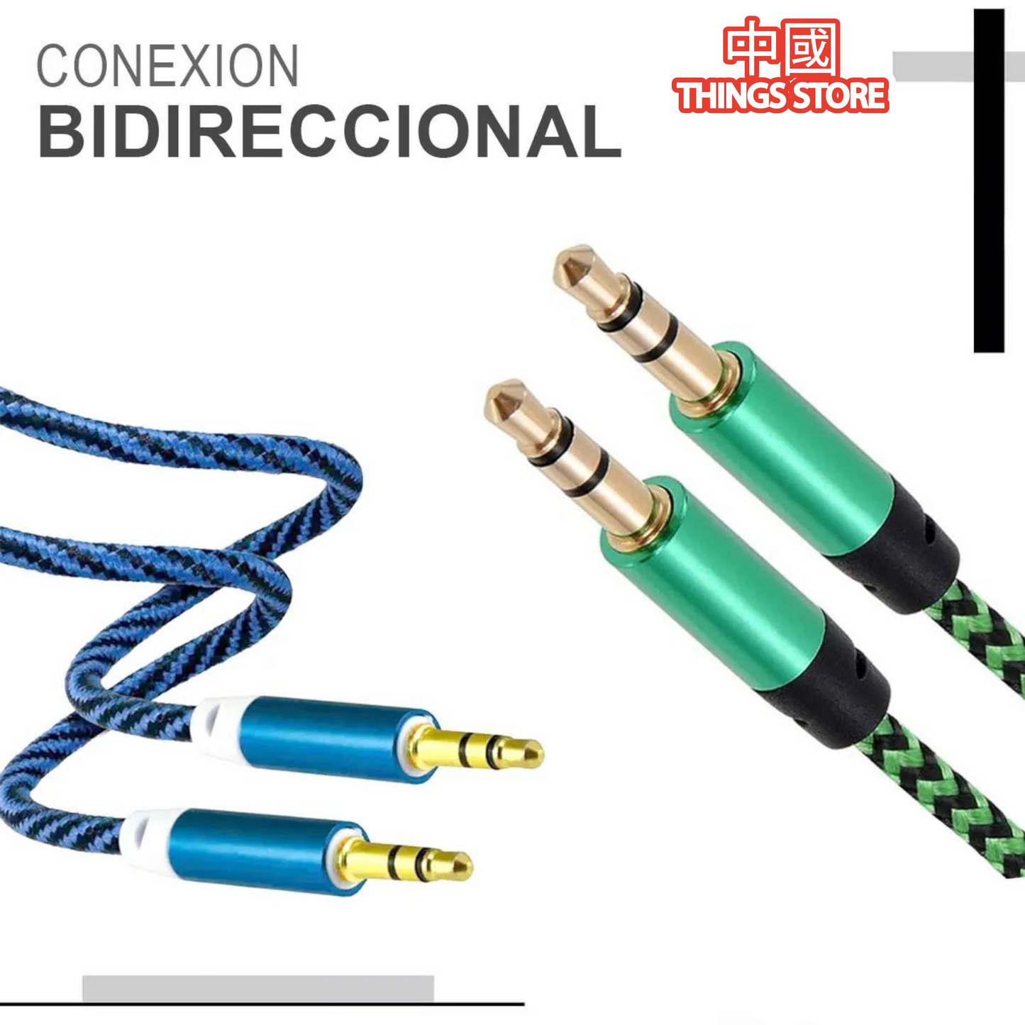 Cable auxiliar promoción 3X2