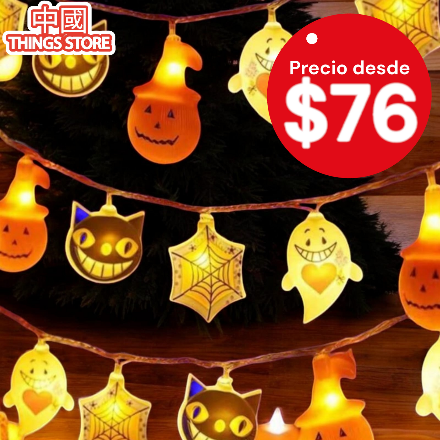 Serie de luces de Halloween