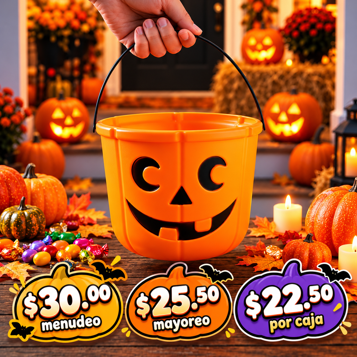 Calabaza para pedir dulces 🎃