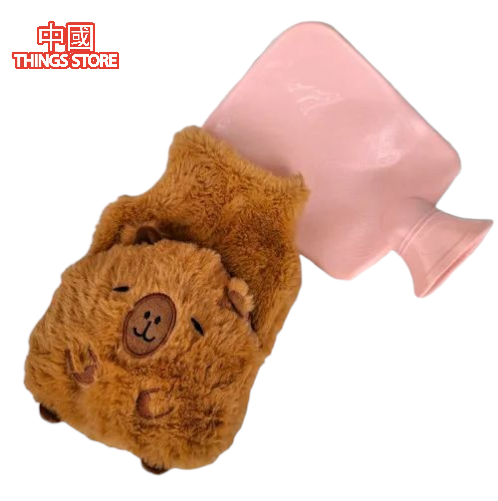 Peluche de capibara para cólicos