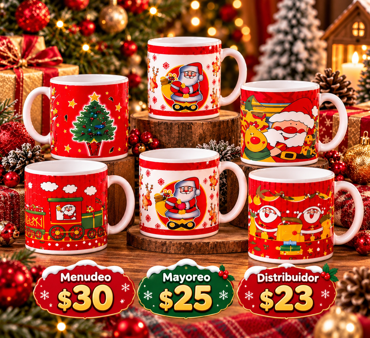 Tazas navideñas 🎄