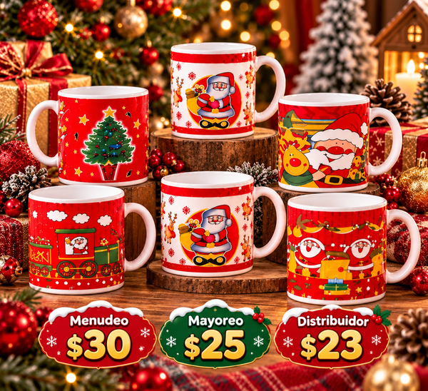 Tazas navideñas 🎄