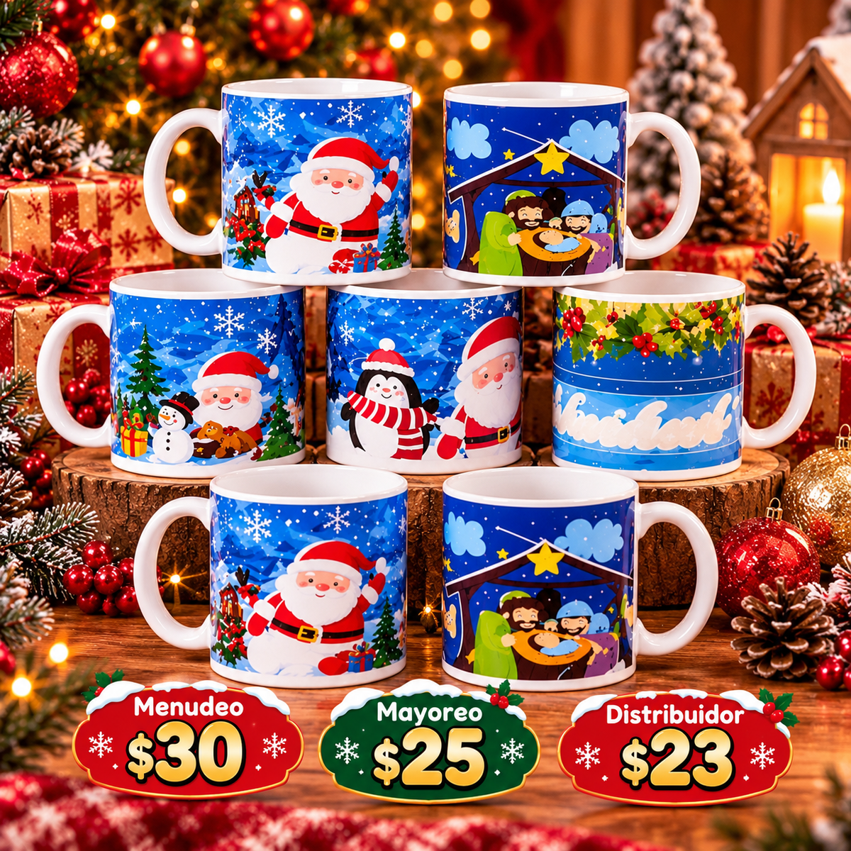 Tazas navideñas 🎄