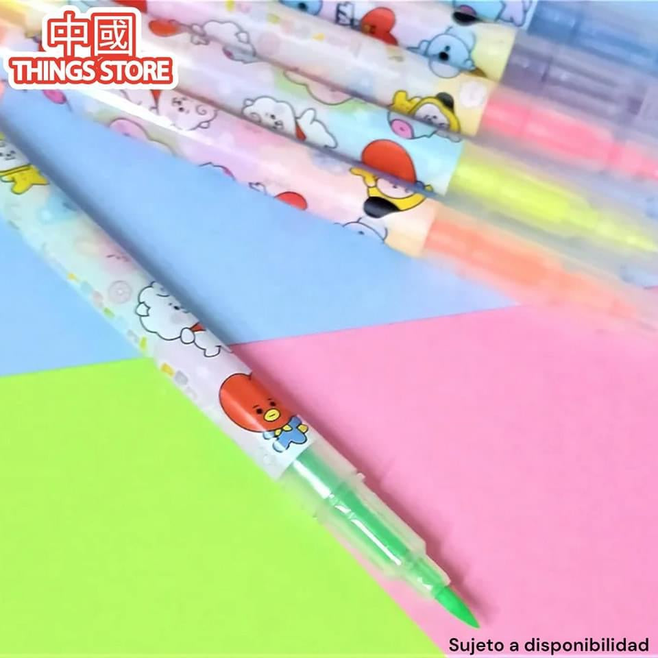 Plumones doble de BTS