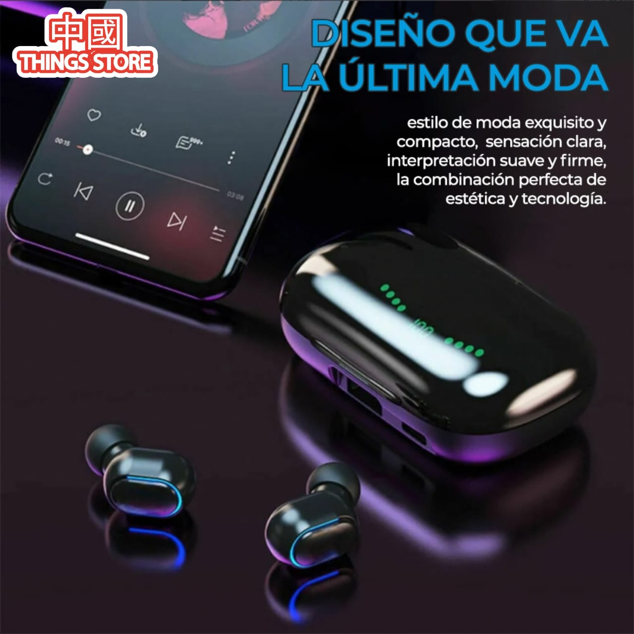 Audífonos bluetooth