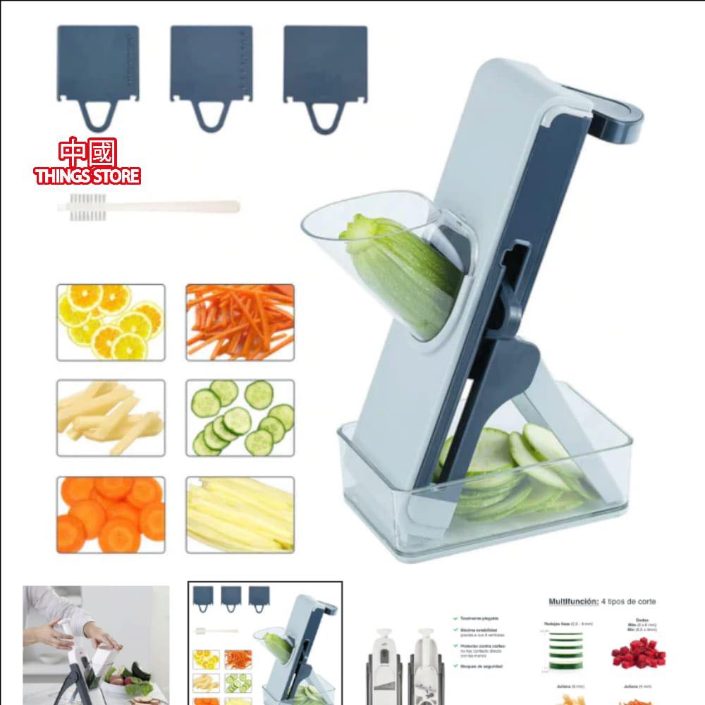 Cortador de alimentos con mandolina