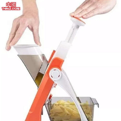 Cortador de alimentos con mandolina