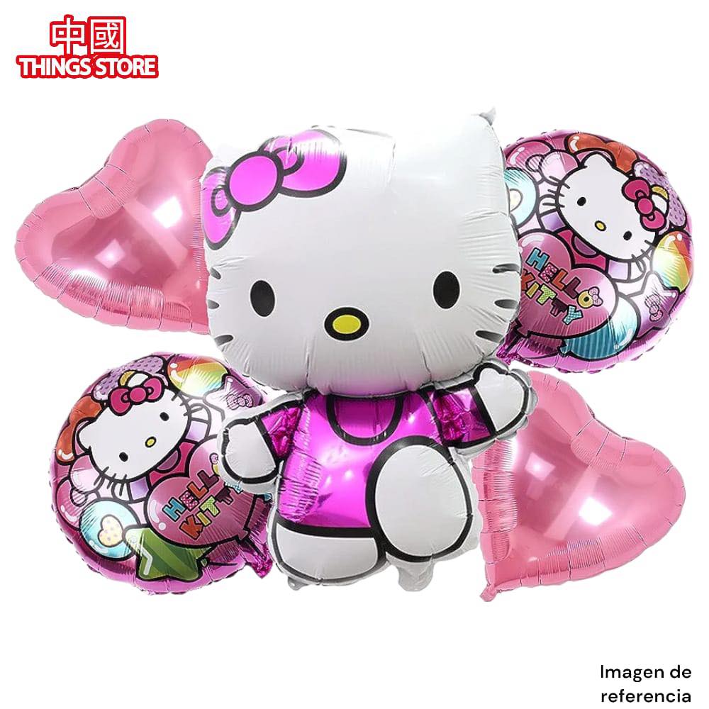 Conjunto globos de Kitty