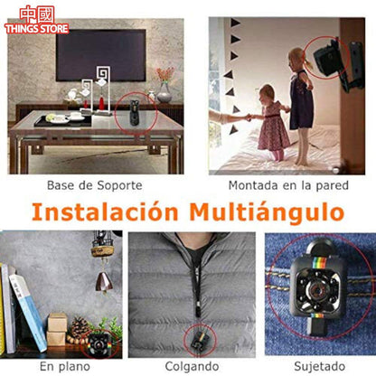 Mini cámara espía cuadrada