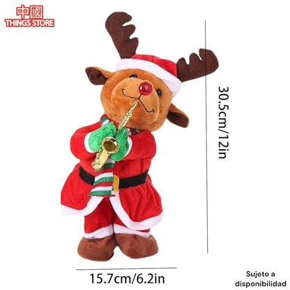 Muñeco navideño musical