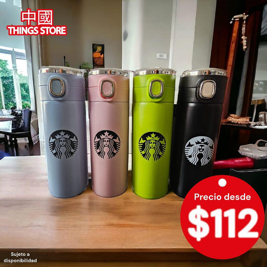 Termo digital diseño Starbucks