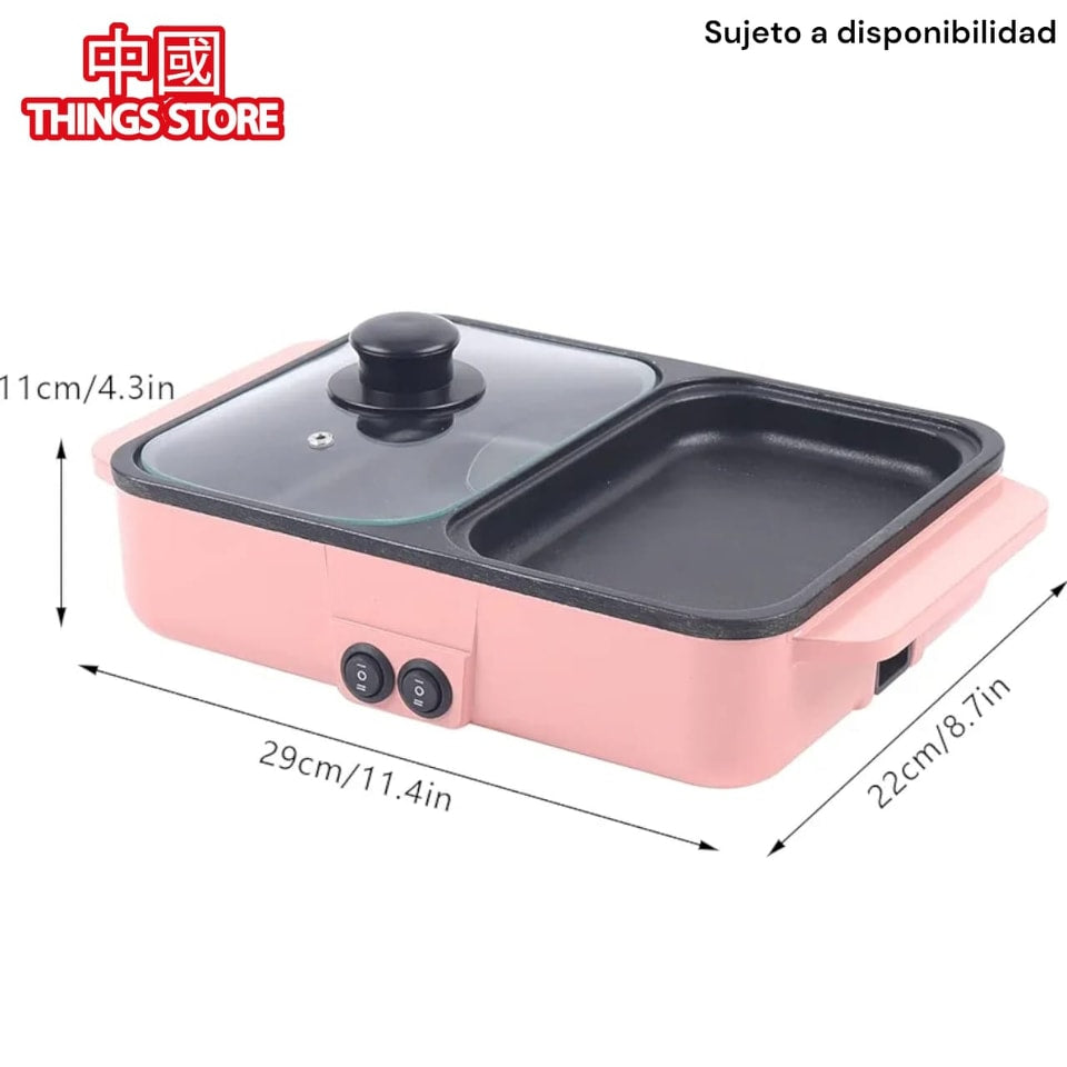 Parrilla eléctrica minimalista