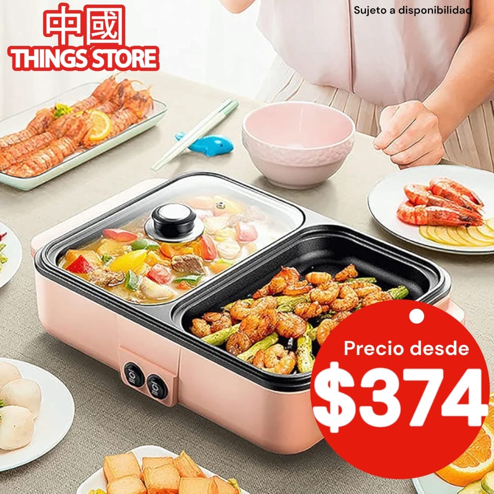 Parrilla eléctrica minimalista