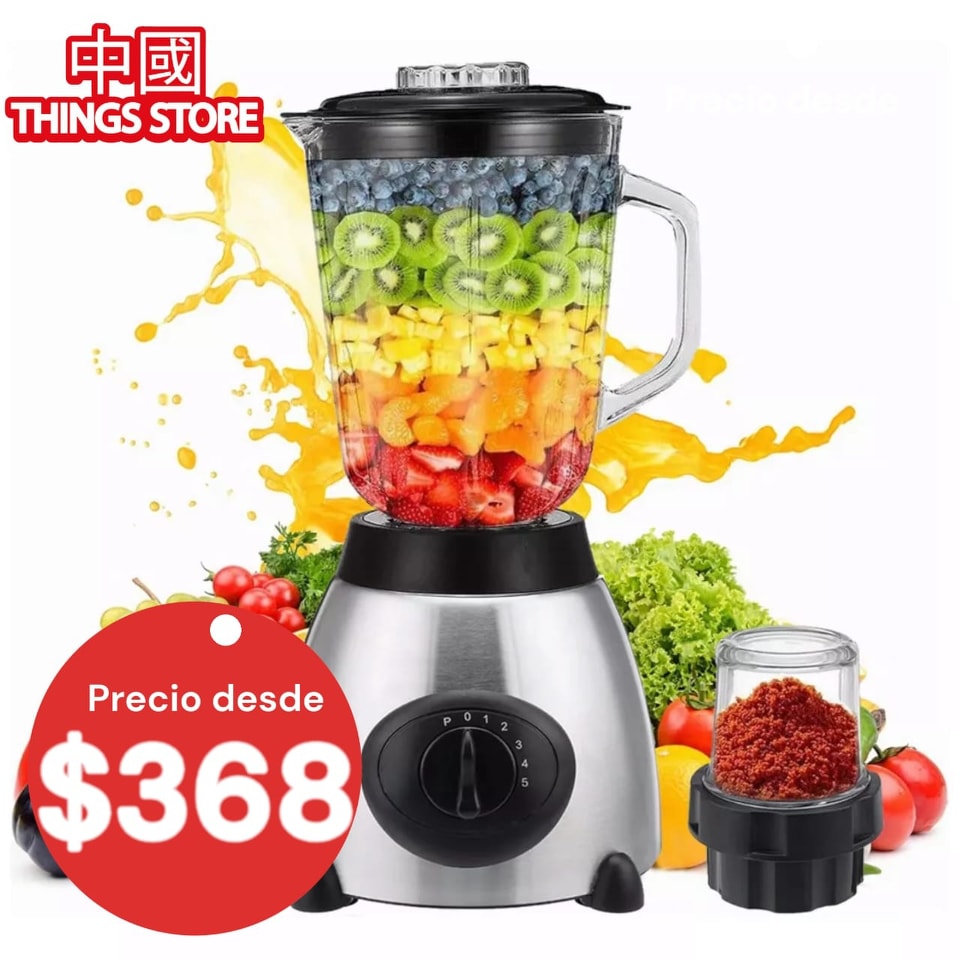 Licuadora con molino de café