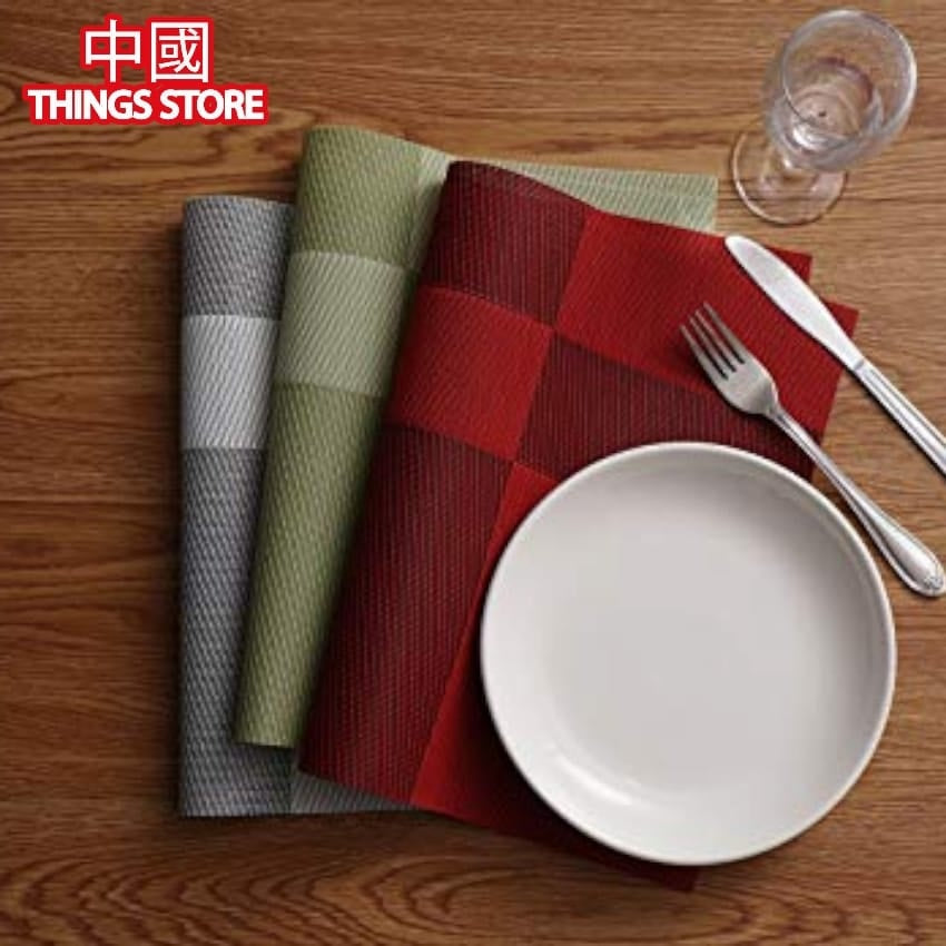 Kit de tapetes de mesa 6pz