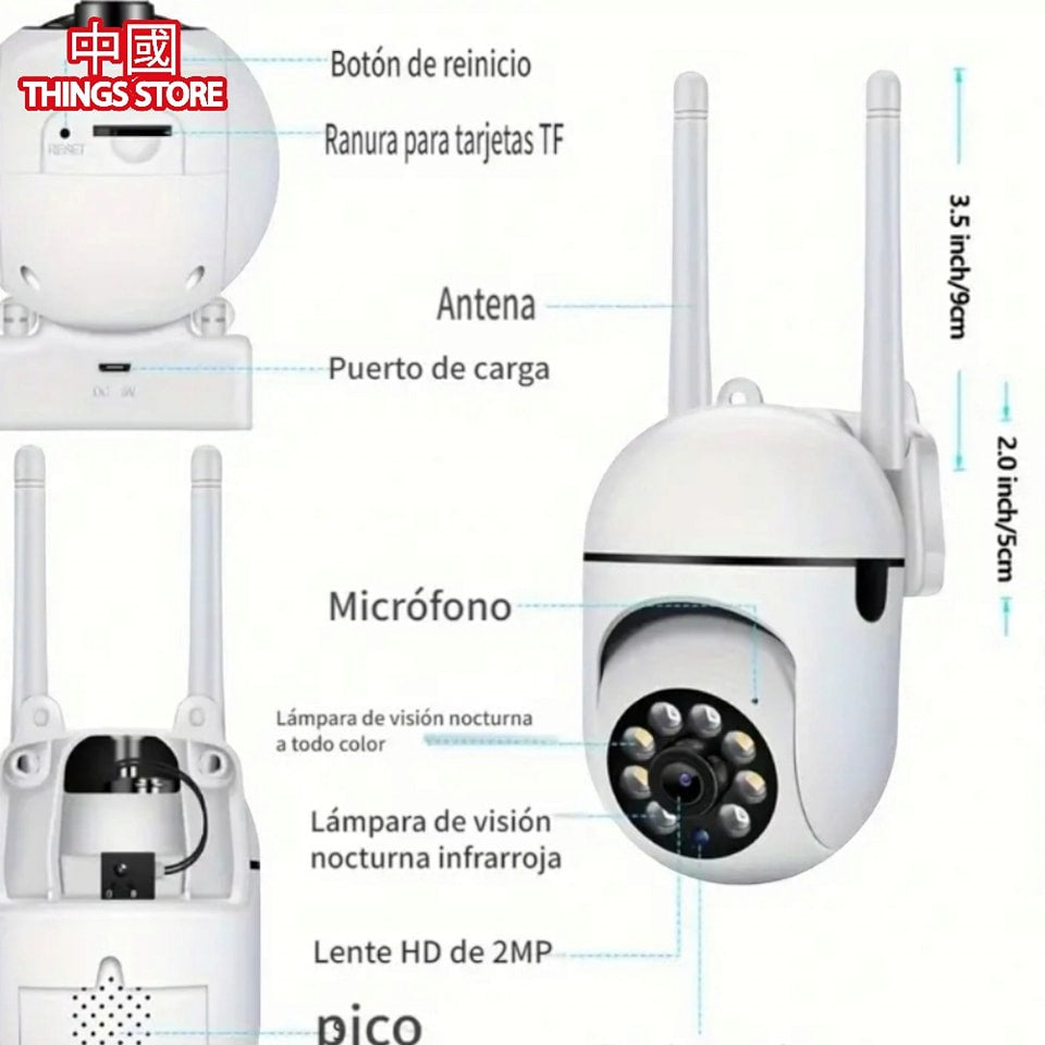 Cámara de seguridad para exterior