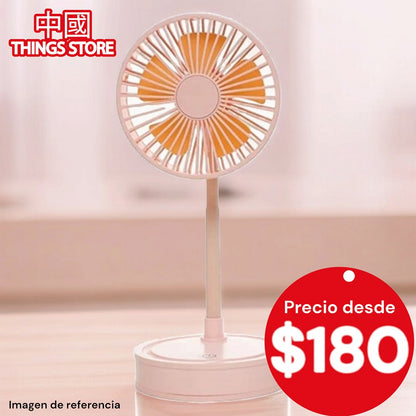 Ventilador recargable flexible