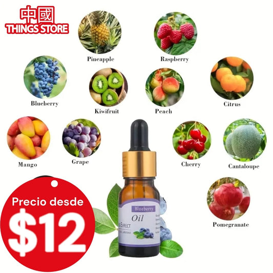 Esencias con aromas frutales