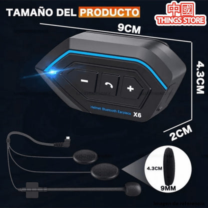 Audífono para motocicleta