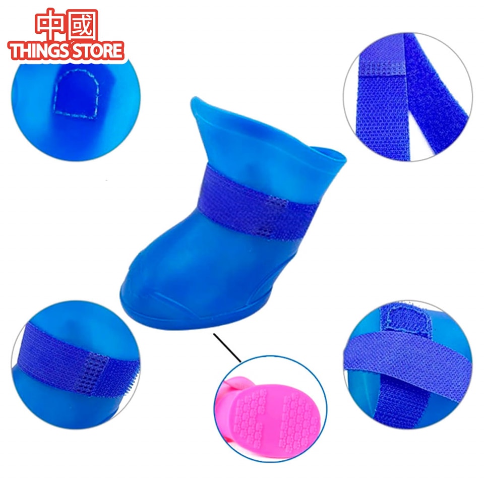 Botas impermeables de mascota