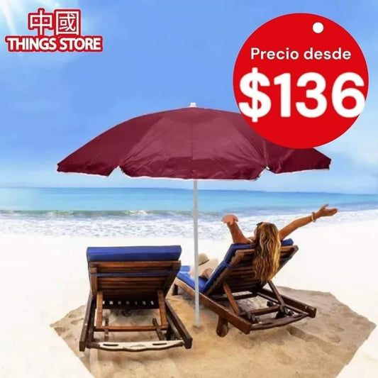 Sombrilla de playa de 1 metro