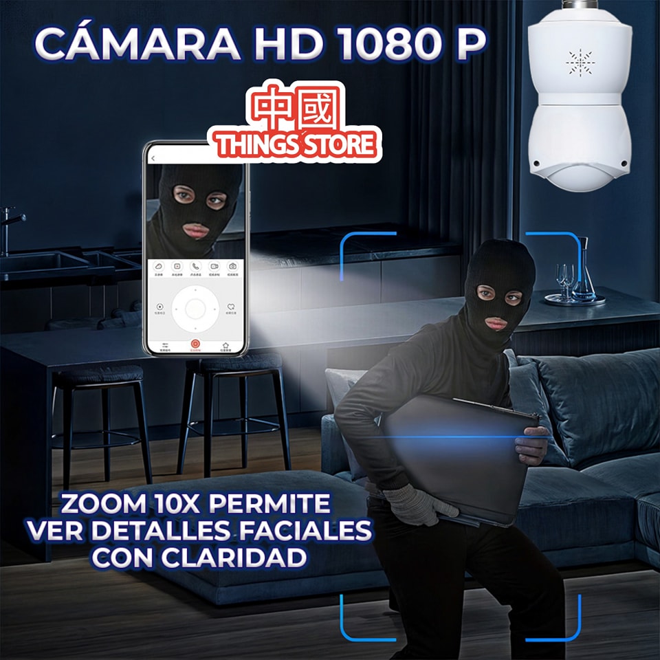 Cámara wifi doble de exterior